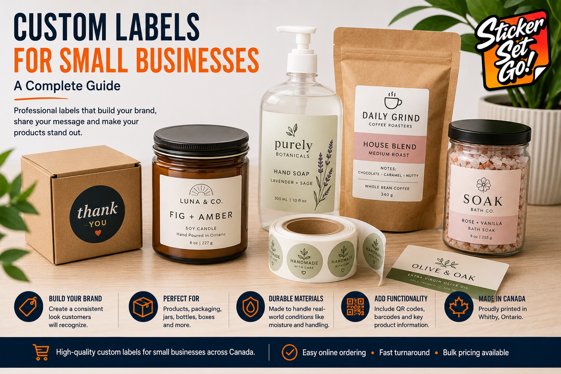 Custom Labels for Small Businesses: A Complete Guide