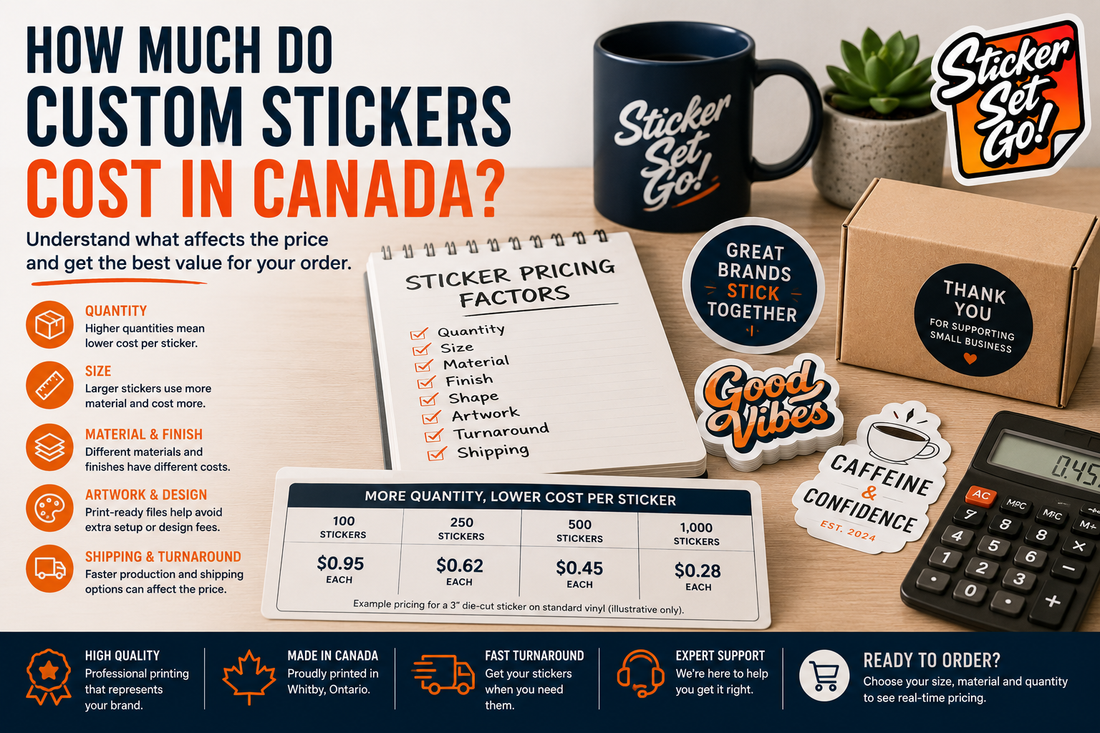 How Much Do Custom Stickers Cost in Canada?