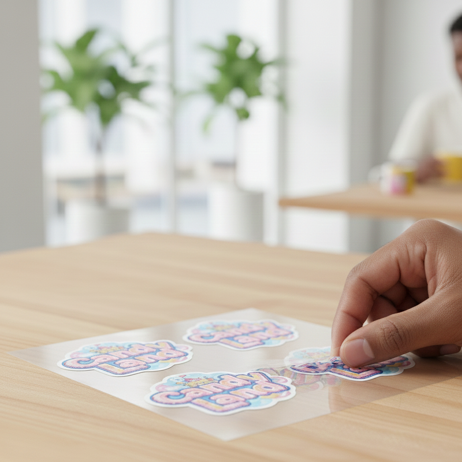 Clear Die-Cut Stickers