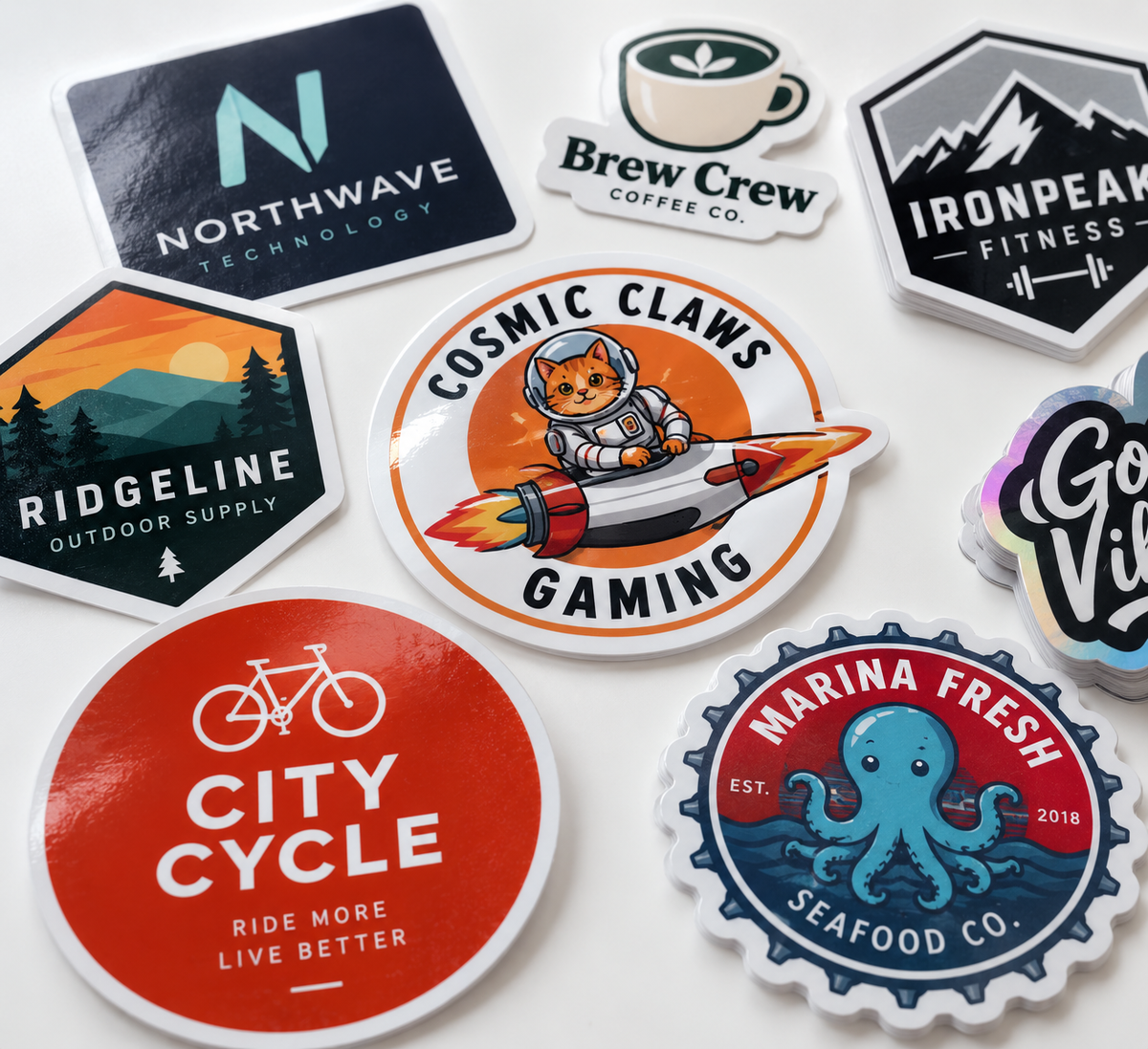 Die-Cut Stickers