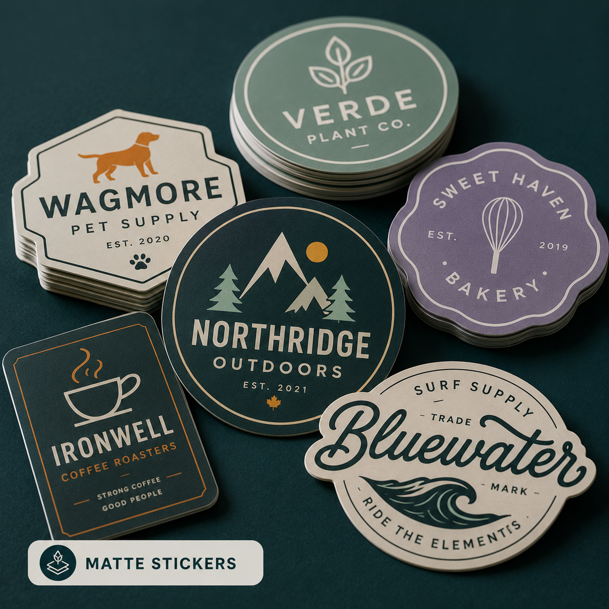 Matte Stickers