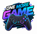 One More Game Die-Cut Sticker