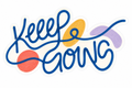 Keep Going Die-Cut Sticker