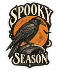 Spooky Season Die-Cut Sticker