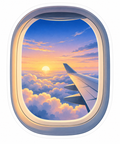 Window Seat Die-Cut Sticker