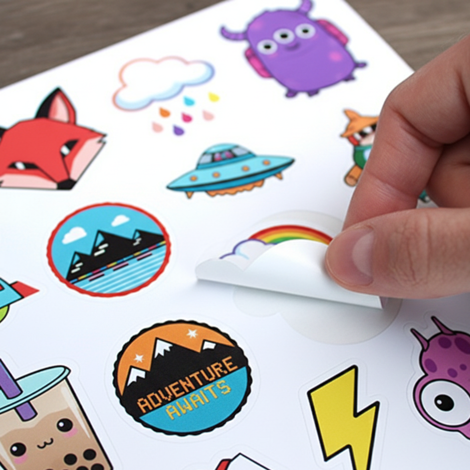 Sticker Pages & Sheets