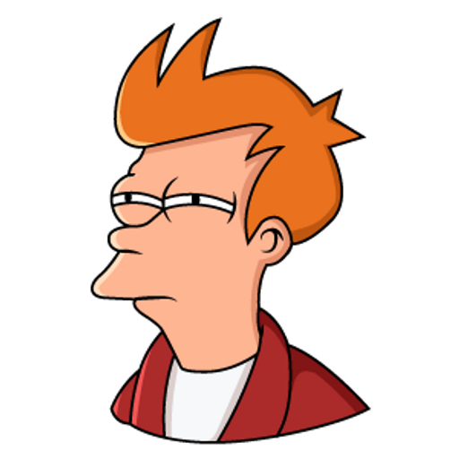 Futurama Die-Cut Sticker