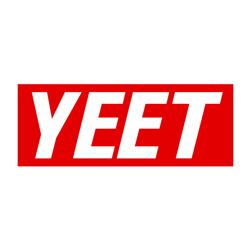 Yeet Die-Cut Sticker